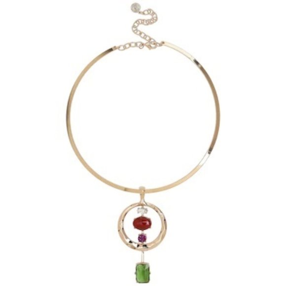 RJ GRAZIANO Glow For It Multicolor Collar Necklace - Picture 1 of 1
